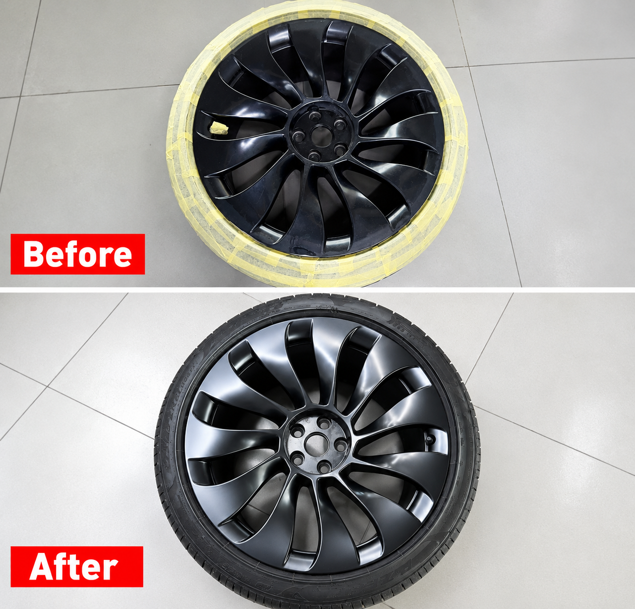 Wheel restoration